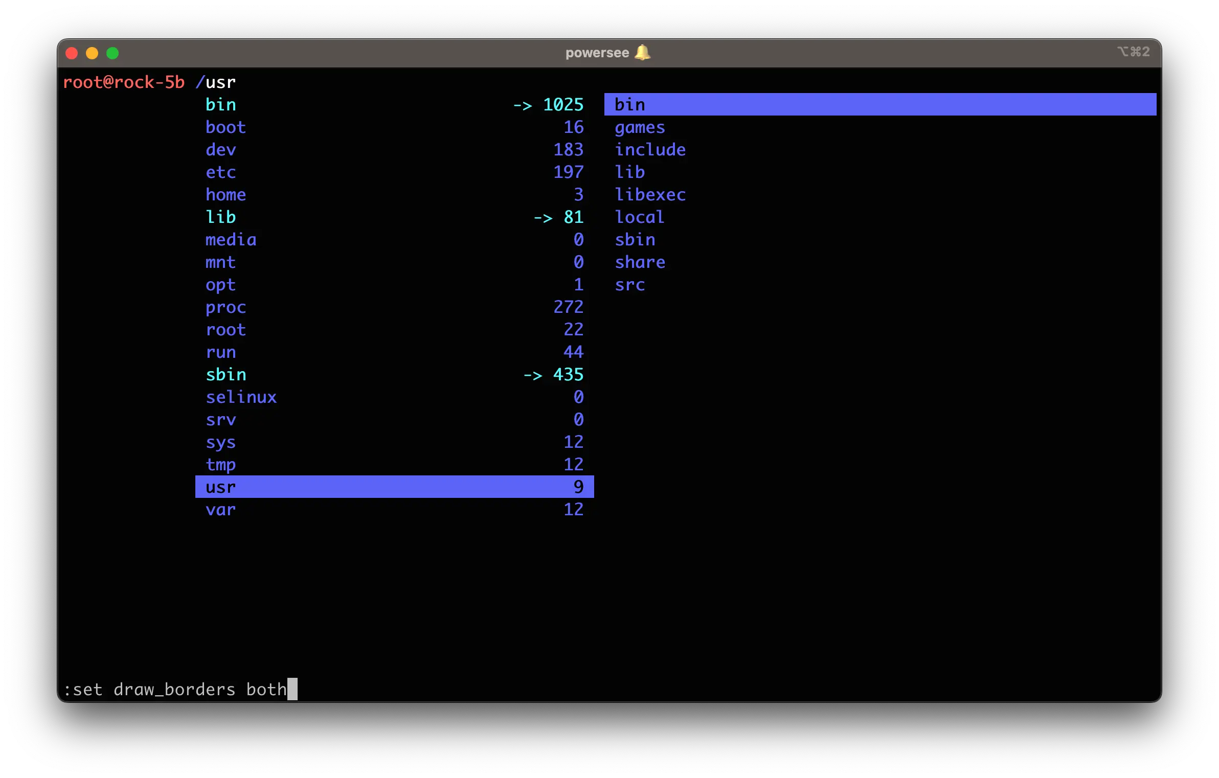 ranger-set-command